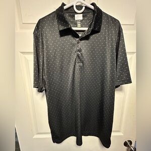 Greg Norman ML75 Microlux Collection Black Polo New with Tags
